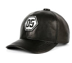 05 Genuine Leather Baseball Cap