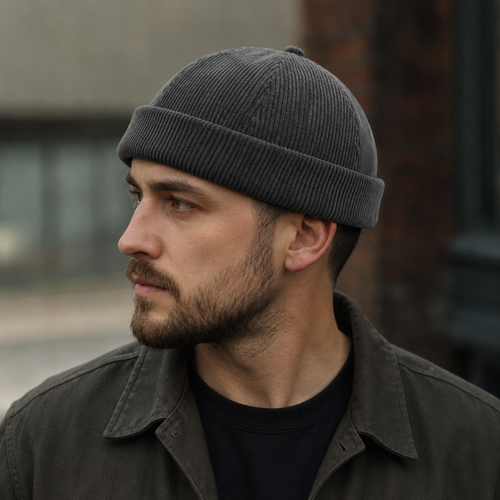 Corduroy Docker Cap – Adjustable Cotton Corduroy Hat | Classic Winter Style