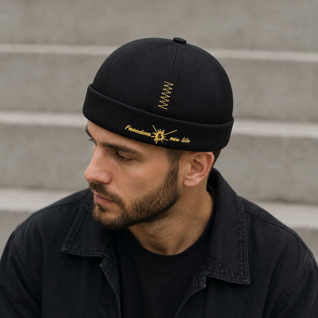 Cotton Docker Cap – Lightweight Adjustable Breathable Acrylic Blend Hat