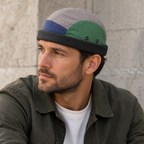 Multicolor Docker Cap – Adjustable 5-Panel Hat For Casual Streetwear Comfort