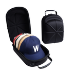 Baseball Cap Travel Case, Protective Hat Storage Bag for 6 Caps
