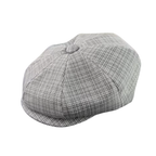 Unisex Linen Octagonal Beret Cap Breathable Casual Painter Hat