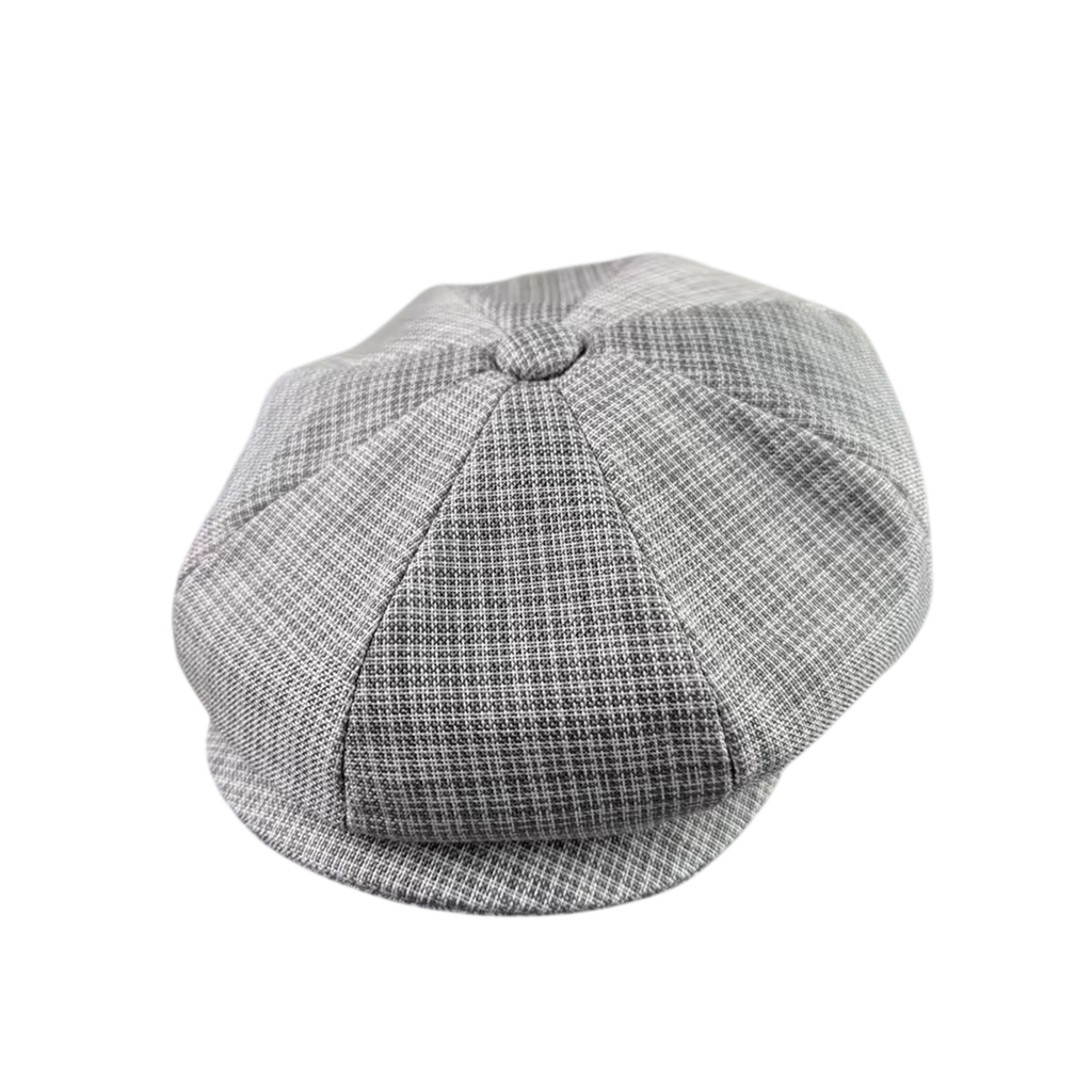 Unisex Linen Octagonal Beret Cap Breathable Casual Painter Hat