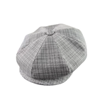 Unisex Linen Octagonal Beret Cap Breathable Casual Painter Hat