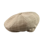 Unisex Linen Octagonal Beret Cap Breathable Casual Painter Hat