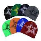 5-Point Star Skully Beanie