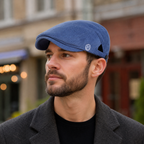 Smile 1991 Corduroy Flat Cap