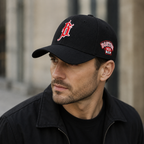 Plain Baseball Cap – Adjustable Cotton Acrylic Blend Embroidered Design Hatloom