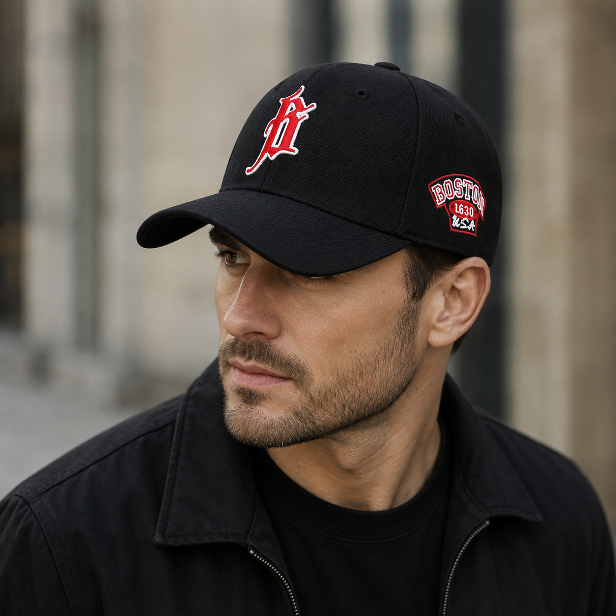 Plain Baseball Cap – Adjustable Cotton Acrylic Blend Embroidered Design Hatloom