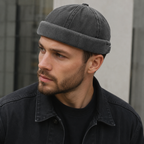 Denim Docker Cap – Adjustable Cotton Hat For Men & Women | Stylish Casual Outdoor