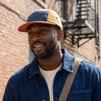 Aberdeen Patchwork Corduroy 5-Panels Cap