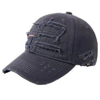 Aberdeen Ripped Cotton Baseball Cap