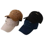 Aberdeen Ripped Cotton Baseball Cap
