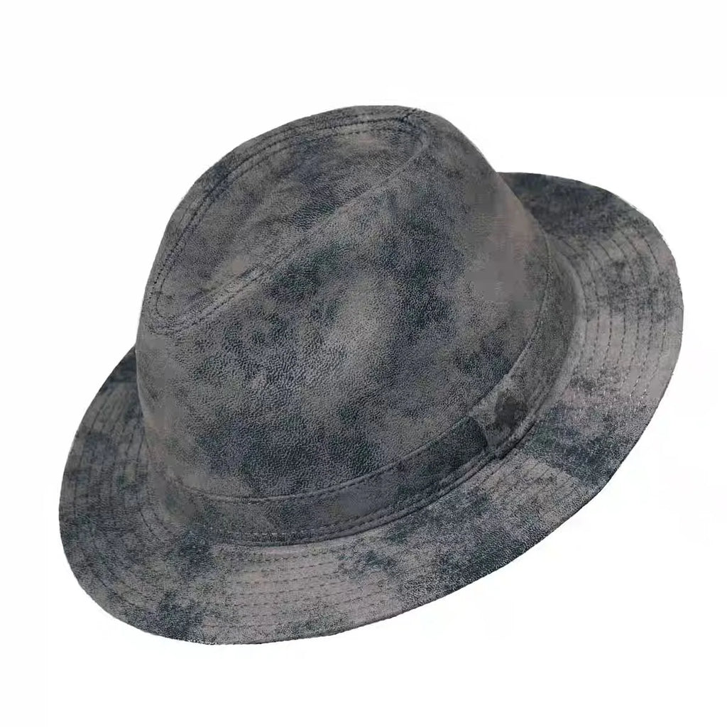 Abruzzo Genuine Leather Trilby Hat