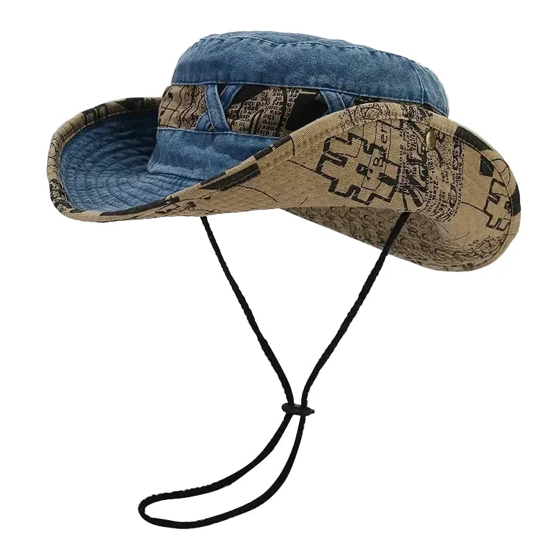 Alabama Explorer Fisherman Washed Cotton Bucket Hat