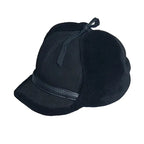Alaska Winter Genuine Leather Trapper Bomber Hat