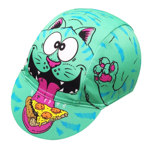 Blue Alien Invasion Cycling Cap