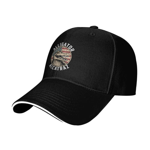 Black Alligator Alcatraz Cap