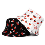 Amanita Red Mushroom Print Bucket Hat