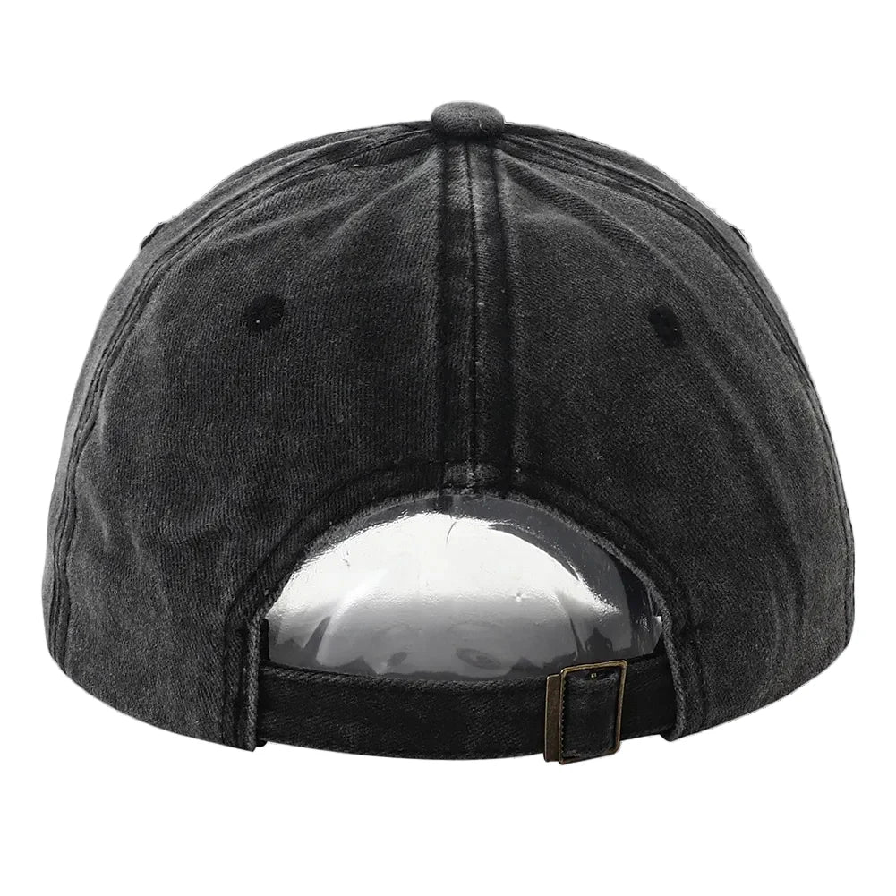 America Denim Washed Cotton Baseball Cap