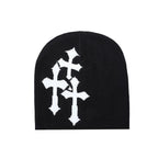 American Crucifix Jacquard Knitted Beanie