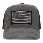 American Flag Summer Trucker Cap