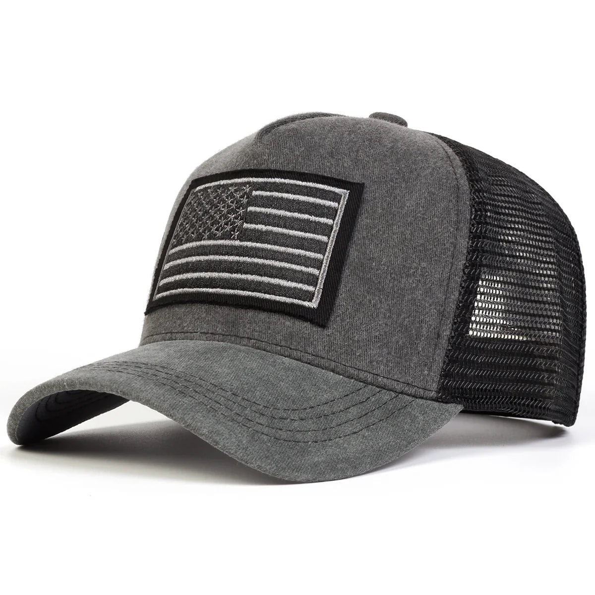 American Flag Summer Trucker Cap