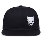 American Rottweiler Black Snapback Cap
