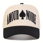 Amour Noire Spades Baseball Cap