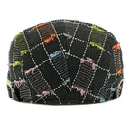 Anderson Knitted Plaid Flat Cap