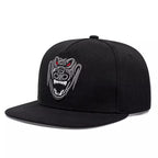 Angry Beasts Black Snapback Cap