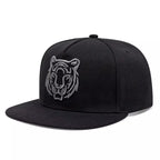 Angry Beasts Black Snapback Cap