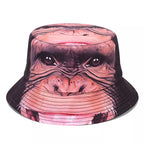 Animal Faces Reversible Bucket Hat