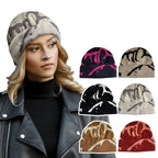 Vortex Winter Abstract Beanie