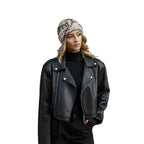 Vortex Winter Abstract Beanie