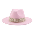 Arenys Mosaic Band Fedora Hat