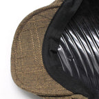 Arlington Plaid Cotton Flat Cap