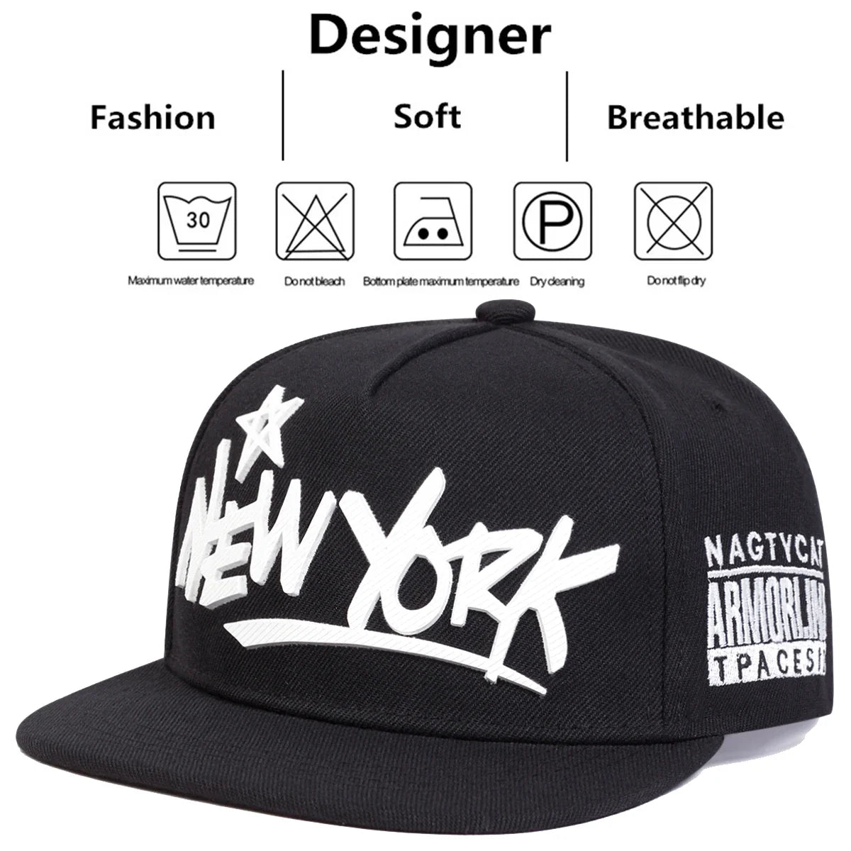 Armorline New York Snapback Cap