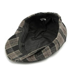 Artois Tartan Newsboy Cap
