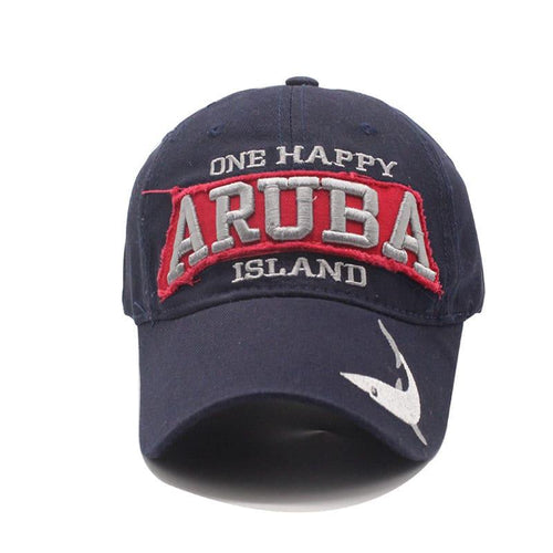 Aruba Shark Baseball Cap front view