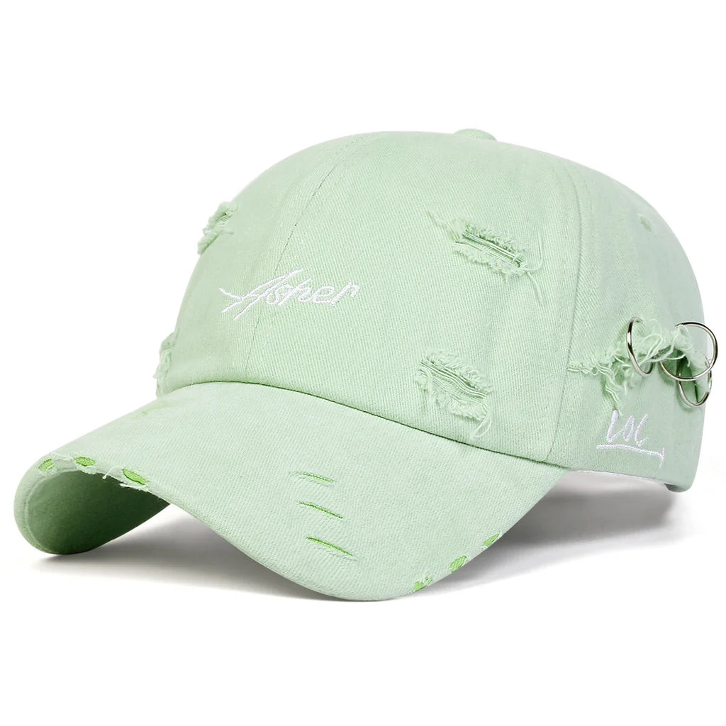 Asher Rings Scratched Baseball Cap