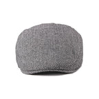 Asis Herringbone Cotton Flat Cap
