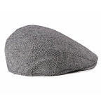 Asis Herringbone Cotton Flat Cap