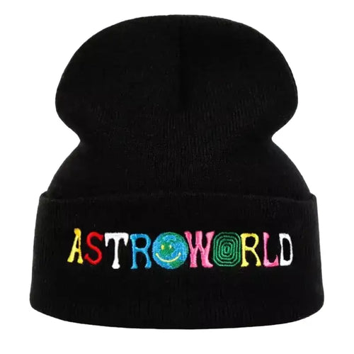 Black Classic Beanie front view