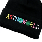 Astroworld Black Classic Beanie