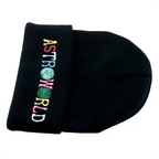 Astroworld Black Classic Beanie