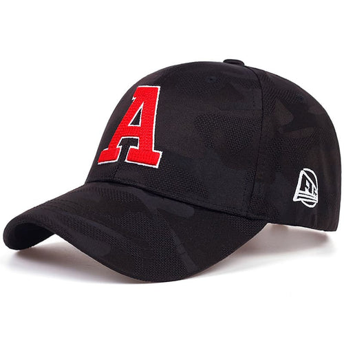 Black Cotton Baseball Cap
