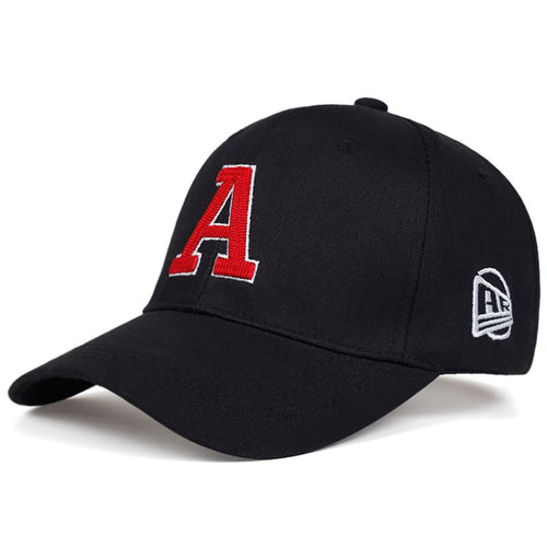 Black Cotton Baseball Cap