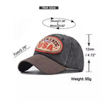 Authentic USA Washed Cotton Baseball Cap