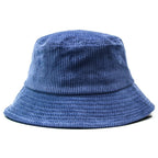 Autumn Plain Corduroy Bucket Hat